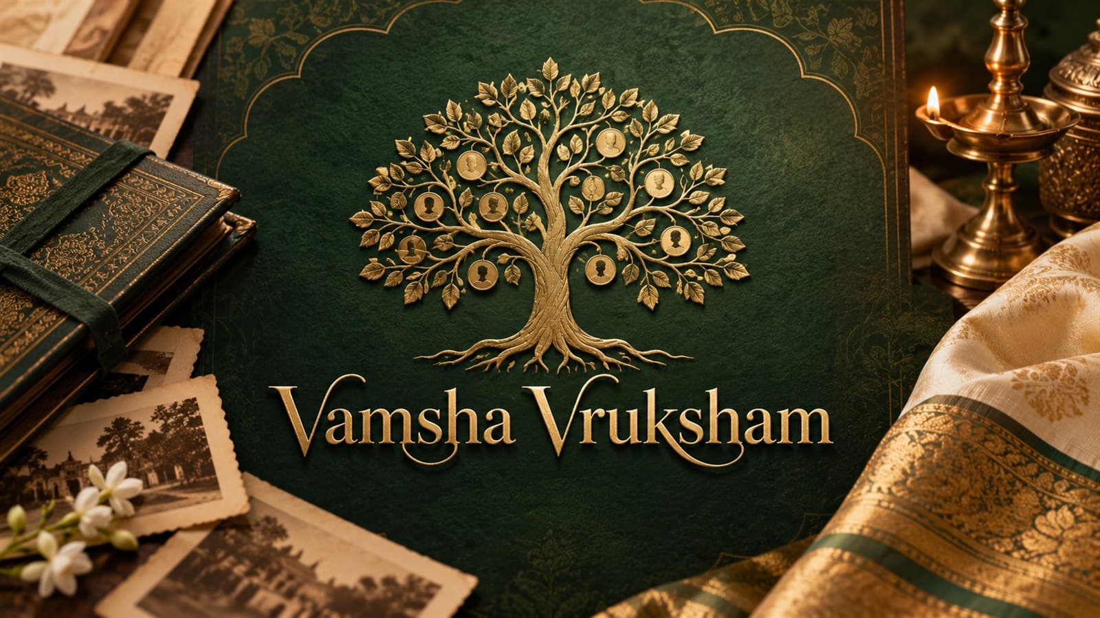Vamsha Vruksham — a branching tree and family heirloom archives